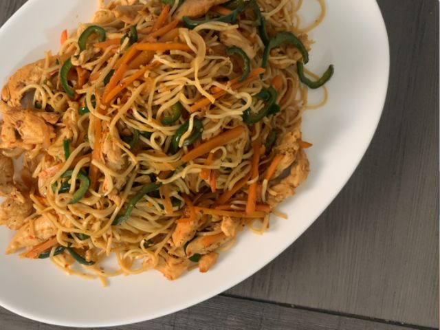 Chicken Spicy Noodles-Prepared Appetizers & Side Dishes-The Oriental Saga-The Flavour Saga