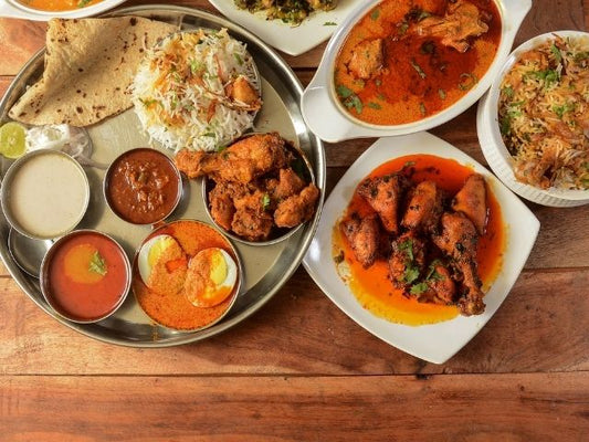 Grand Chef Special Non Veg Thali-Prepared Appetizers & Side Dishes-Fusion Flavour Foods-The Flavour Saga