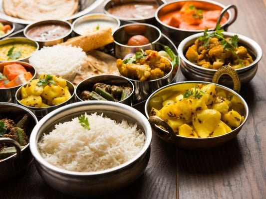 Grand Chef Special Veg Thali-Prepared Appetizers & Side Dishes-Fusion Flavour Foods-The Flavour Saga