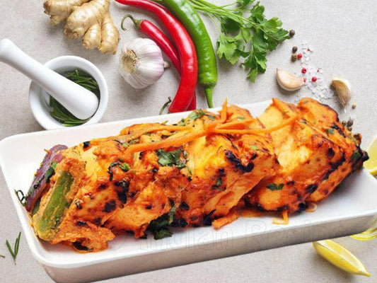 Paneer Saunfia Tikka 6 pcs | 200 - 220 gms