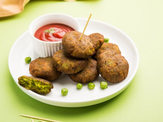 Hare Matar Ki Shami Kebab 6 pcs | 200 - 220 gms