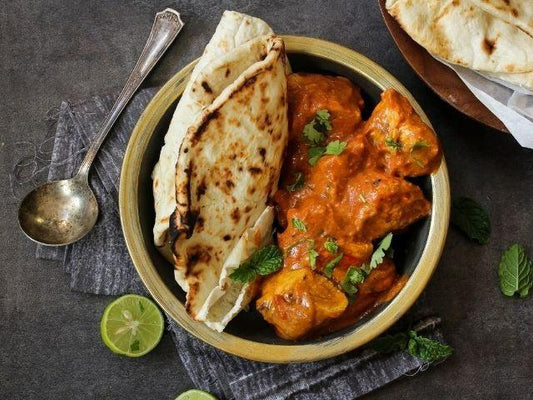 Butterlicious Chicken Affair (Butter Chicken with choice of 2 Naans)-Prepared Appetizers & Side Dishes-Fusion Flavour Foods-The Flavour Saga