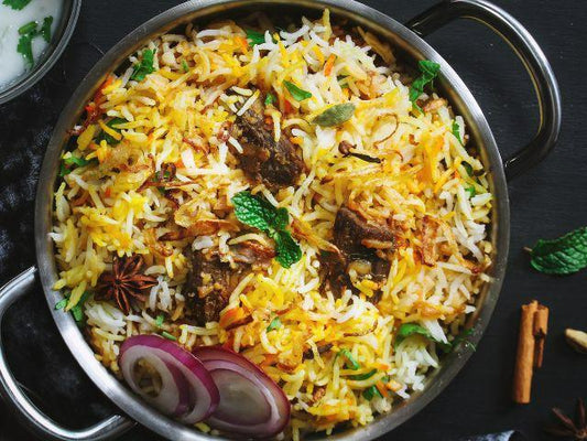 Hyderabadi Gosht Dum Biryani