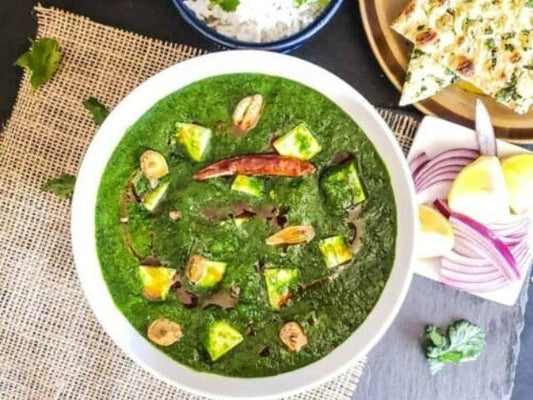 Lehsuni Palak Paneer for One (300 ML)