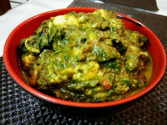 Kadhai Paneer Palak Methi