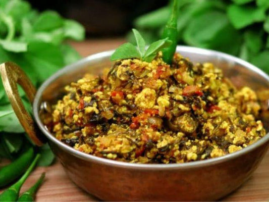 Methi Paneer Bhurji for One (300 ML)