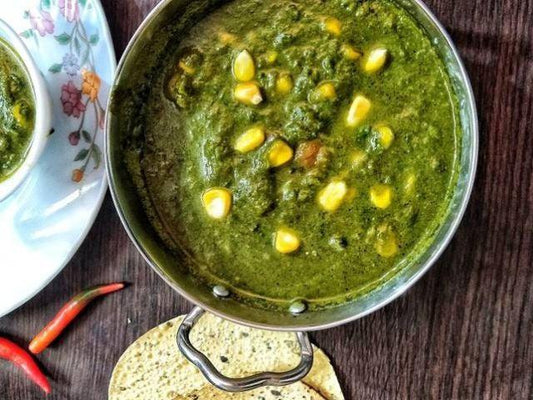 Palak Corn Curry for One (300 ML)