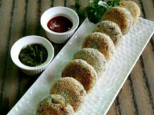 Palak Paneer Kebab 6 pcs | 200 - 220 gms